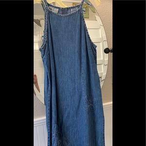 Girls jean dress